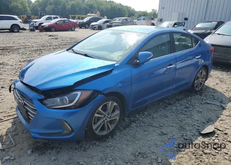 2017 Hyundai Elantra Se from USA, damaged, VIN 5NPD84LFXHH074610